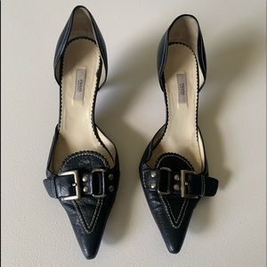 Black Prada Heels Size 9